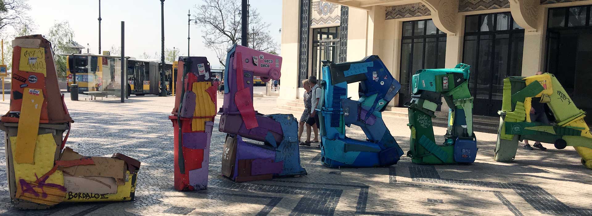 Walking in Lisbon