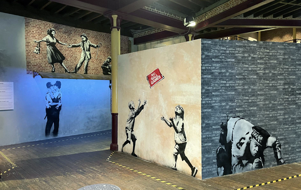 Banksy Museum Interior